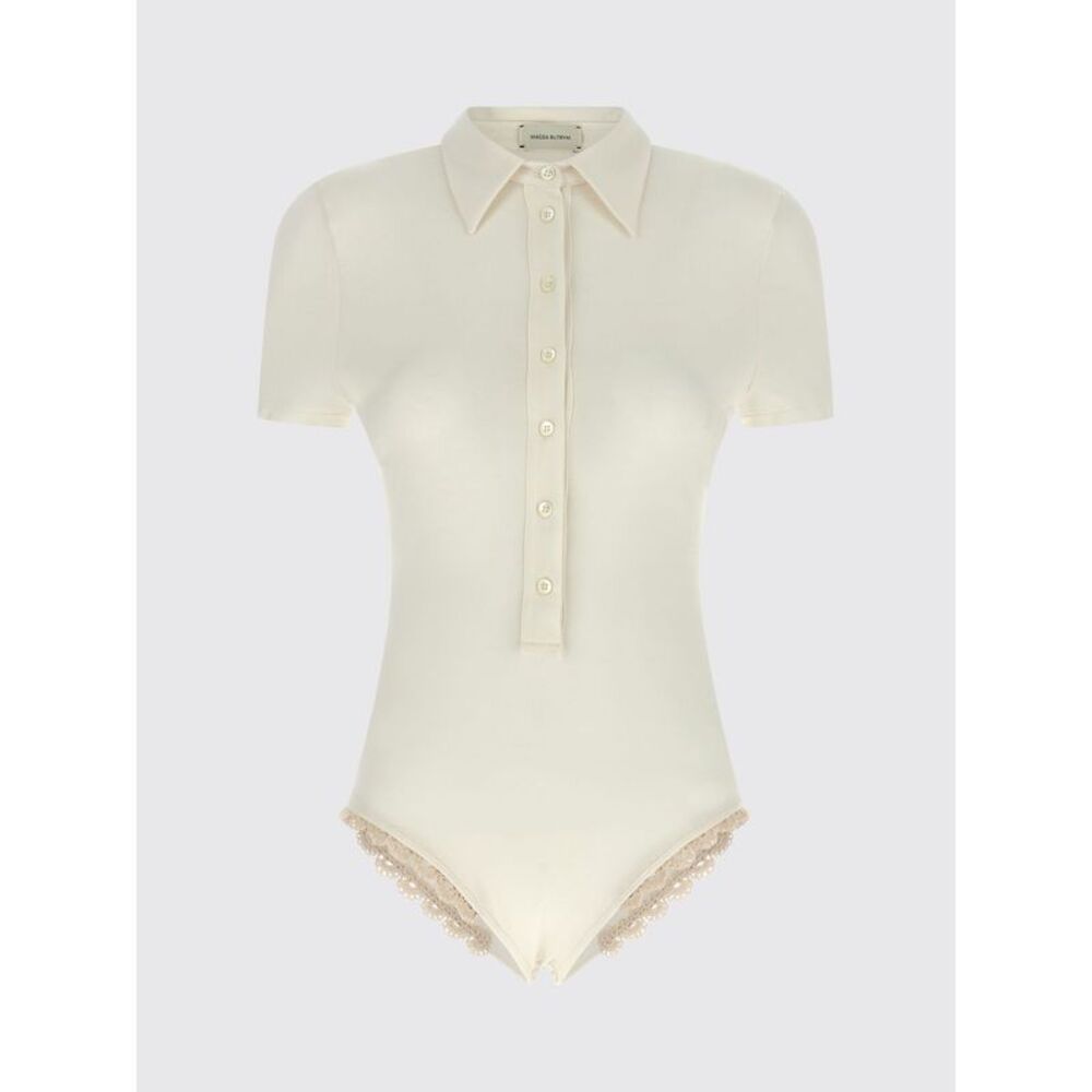 Magda Butrym Polo Shirt Woman White